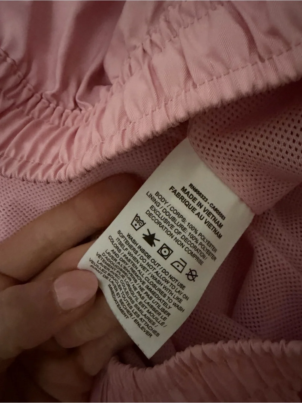 Pink Boys Nike Swim Trunks Size M